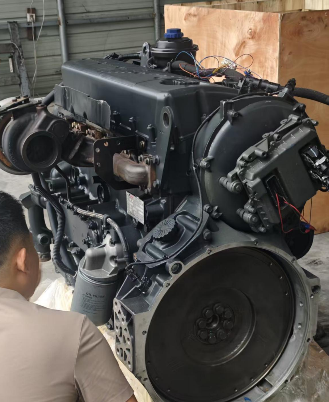 Peruanischer Kunde kauft SFH-Originalmotoren ab Werk, Testlauf vor Ort verläuft perfekt